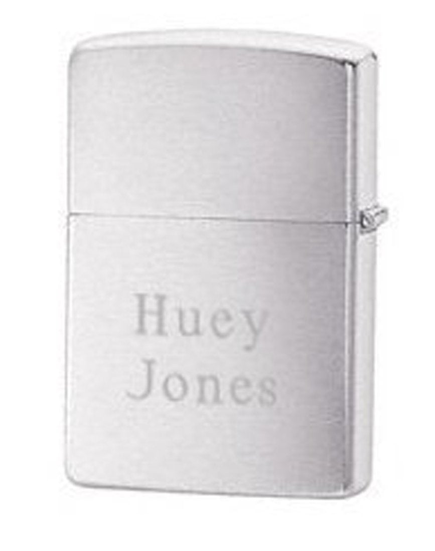 Personalized Zippo Harleey-Daviddson Windproof Oil Lighter Engraving - Christmas, Halloween & Valentines Day Gift (BK Matte)