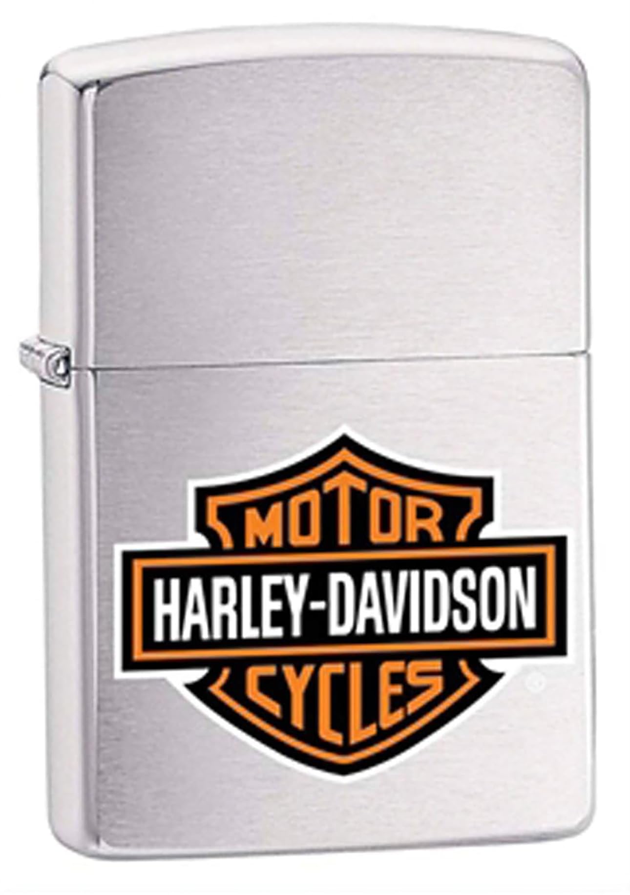 Personalized Zippo Harleey-Daviddson Windproof Oil Lighter Engraving - Christmas, Halloween & Valentines Day Gift (BK Matte)